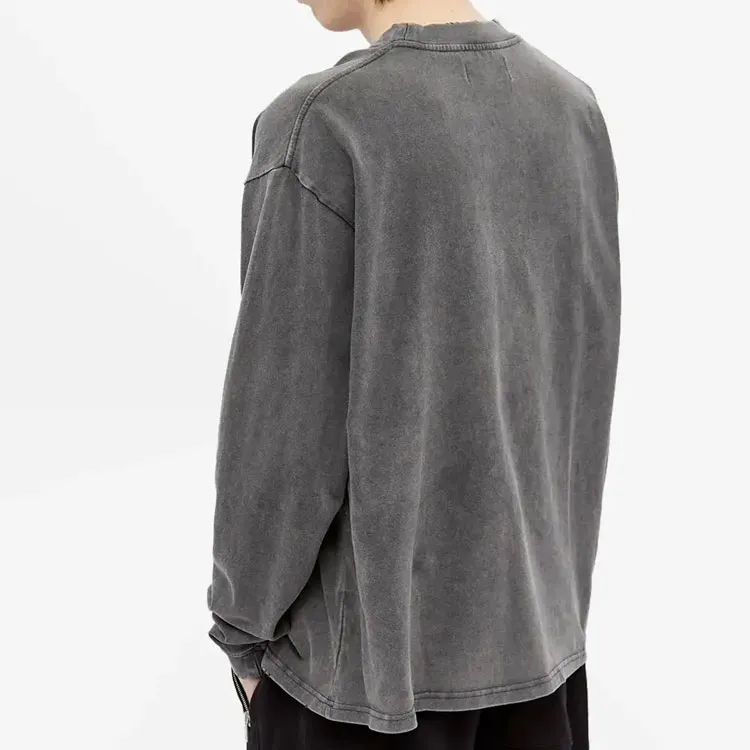 REPRESENT Sweatshirts Men Washed Gray-2