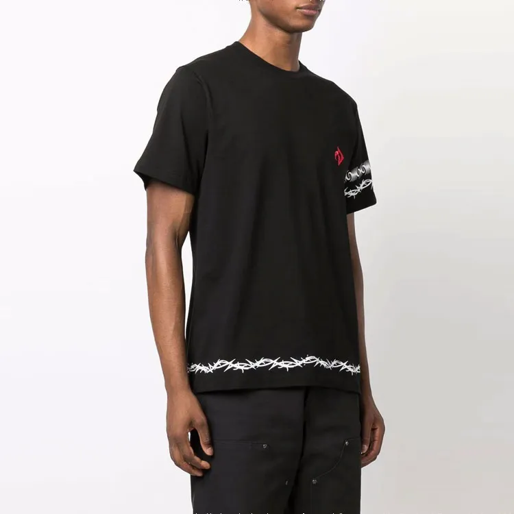 Marine Serre T Shirts Men Black-3