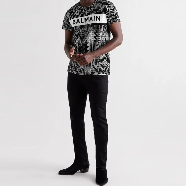 BALMAIN T-Shirts Men Multicolor-1