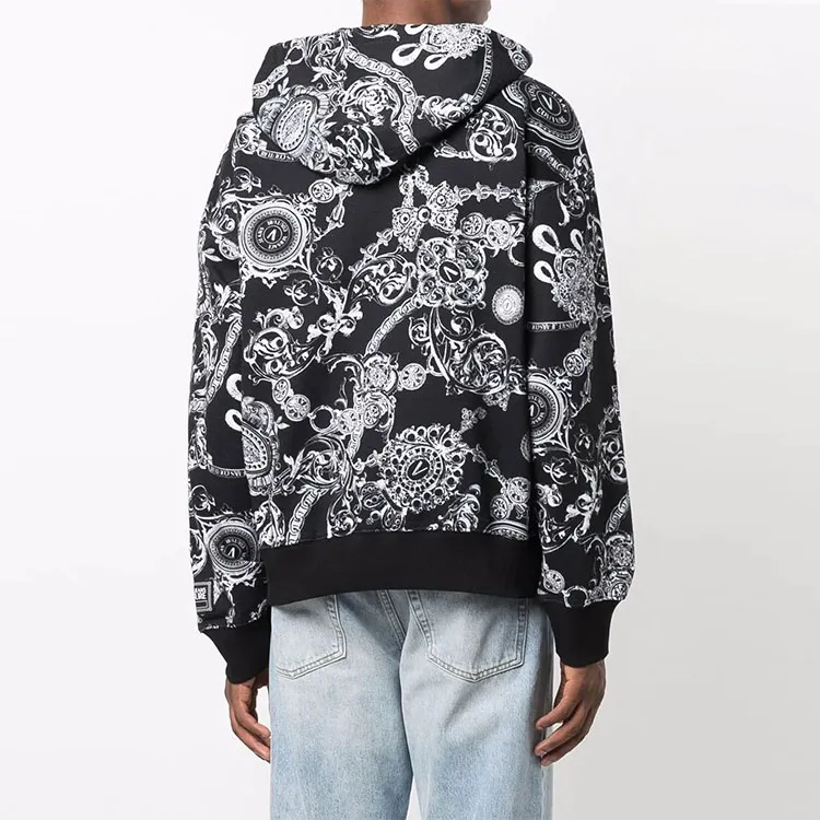 VERSACE JEANS COUTURE Sweatshirts Men Black-2