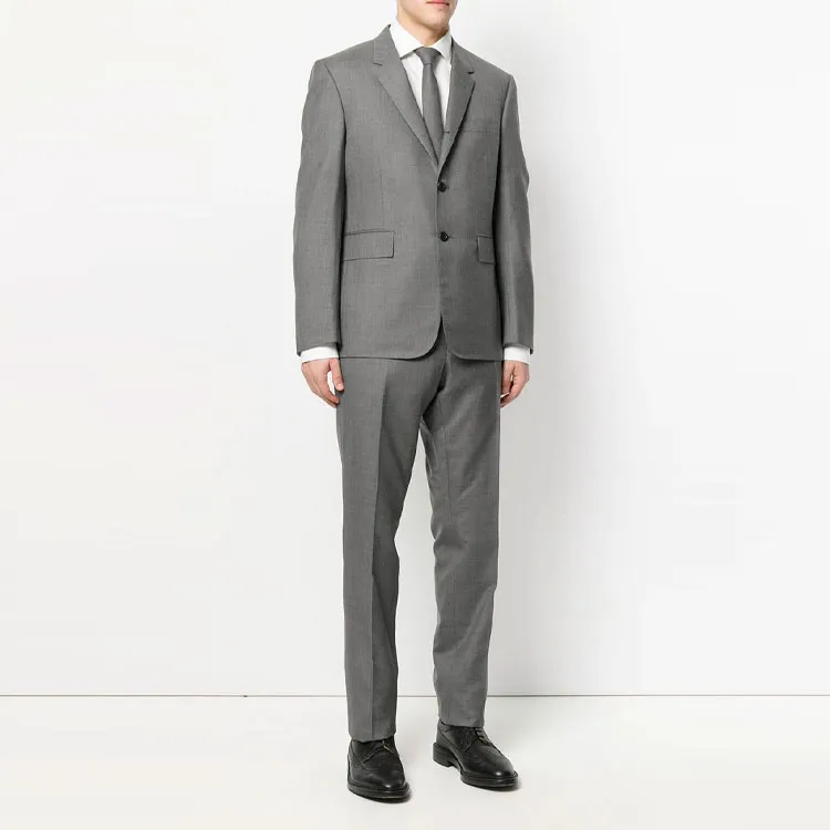 THOM BROWNE Single breasted Wool Blazer-3
