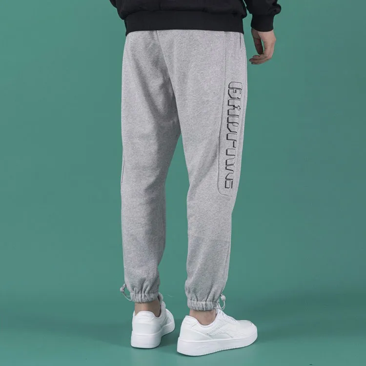LINING Knitted Sweatpants Men Gray-3