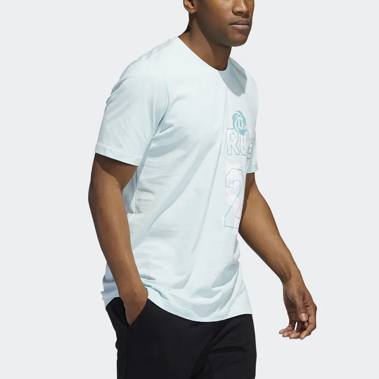 Adidas Set-in Sleeve T-Shirt Men's Mint Green-3