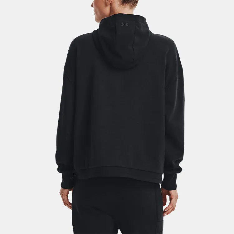 Under Armour Project Rock Collection Sweatshirts Women's Black-4