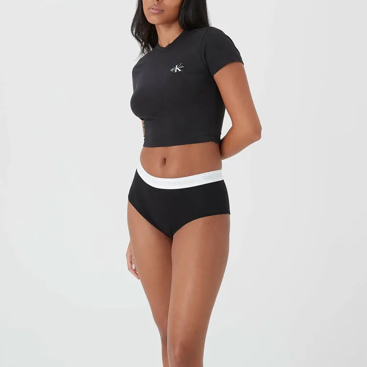 Calvin Klein X KITH Crop Tops Women's Black-1