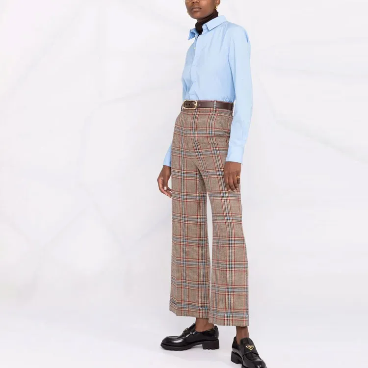 GUCCI FW21 Suit Trouser Women's Khaki-3