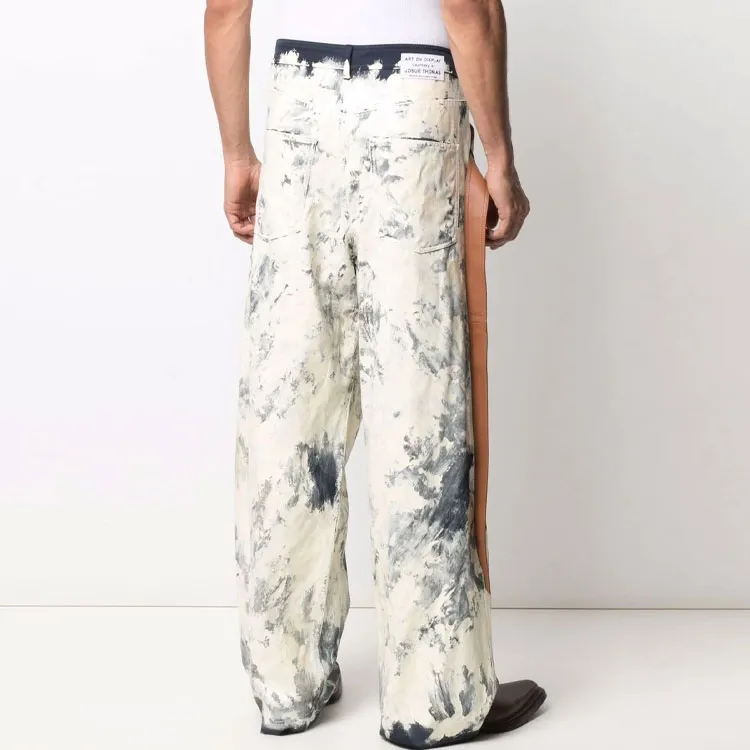 Lanvin X Gallery Dept. Full Painted Wool Gabardine Pants-2