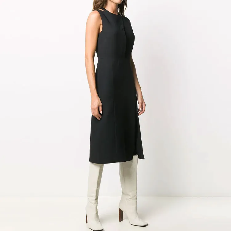 GUCCI Logo plaque Midi Dress-3