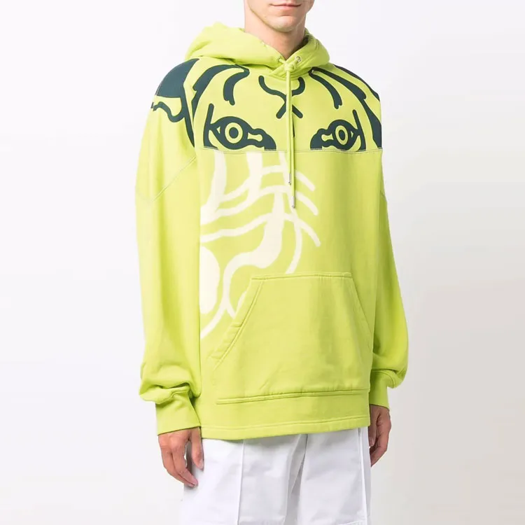 KENZO Sweatshirts Men Green-5
