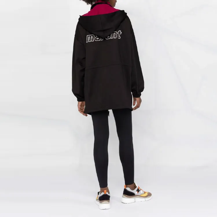 Marant ÉTOILE Logo print Hooded Jacket-2