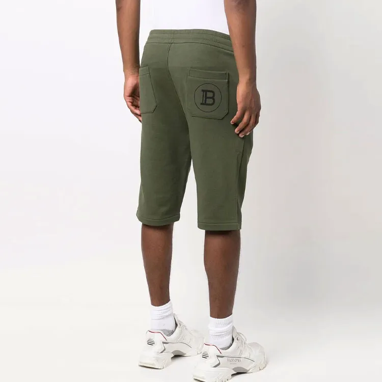 BALMAIN B Print Bermuda Short-2
