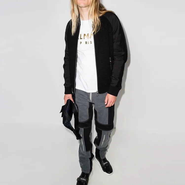 BALMAIN Logo Printed T Shirt-1
