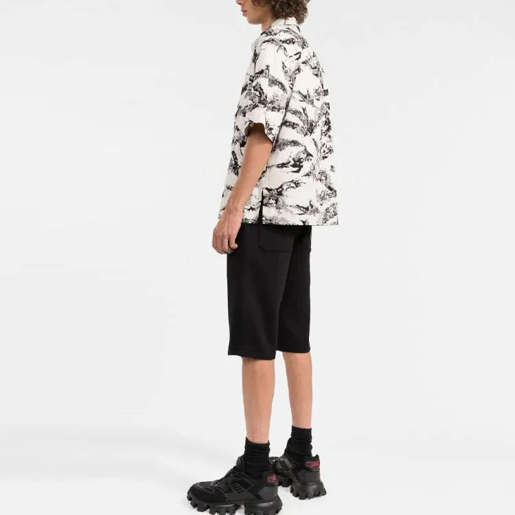 BALMAIN B Print Bermuda Short-1