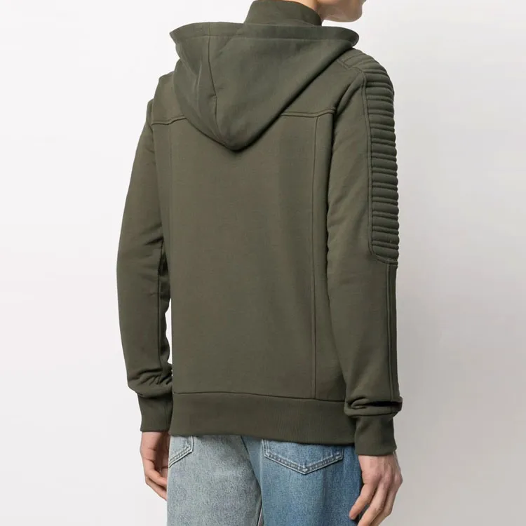 BALMAIN Sweatshirts Men Green-4