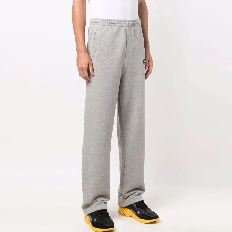 Vetements Knitted Sweatpants Unisex Gray-4