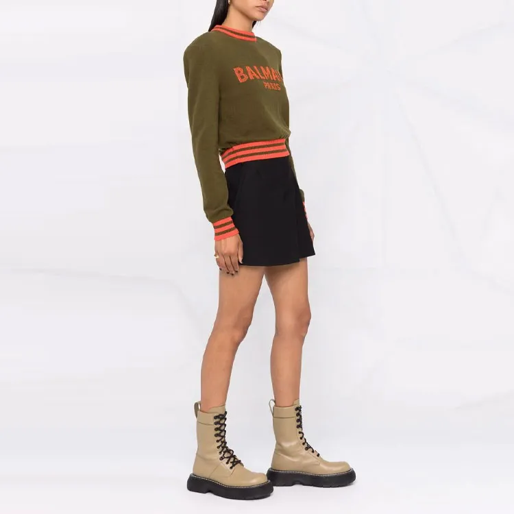 BALMAIN FW21 Sweater Women's Umber-2