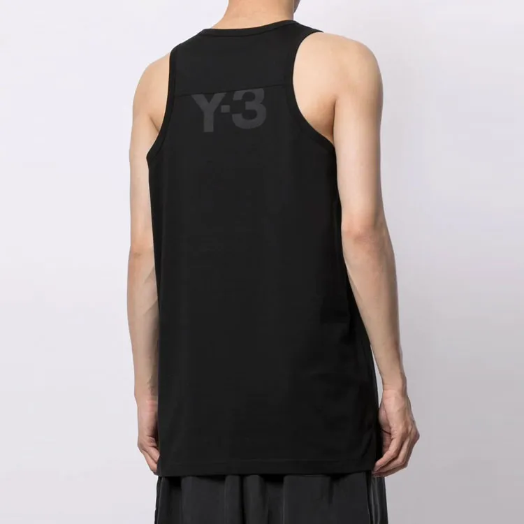 Y 3 Tank Tops Men Black-2