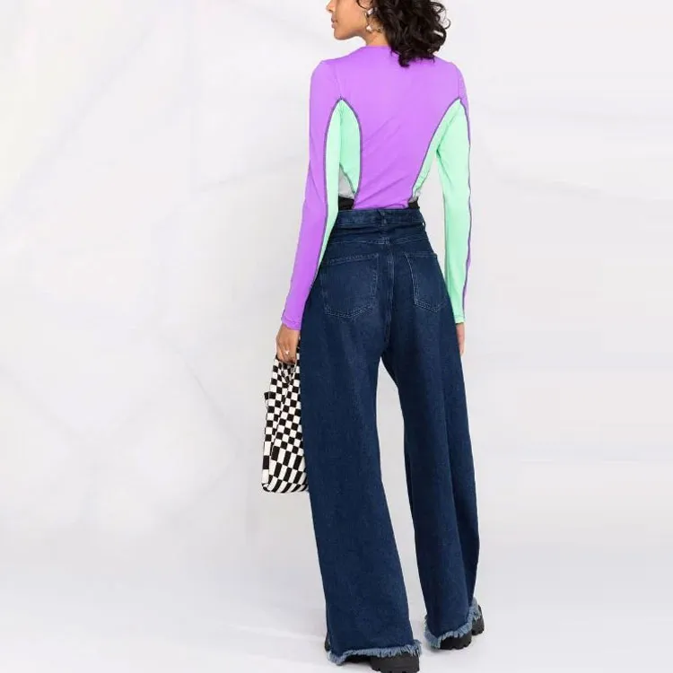 MSGM Bodysuits Women's Purple-2
