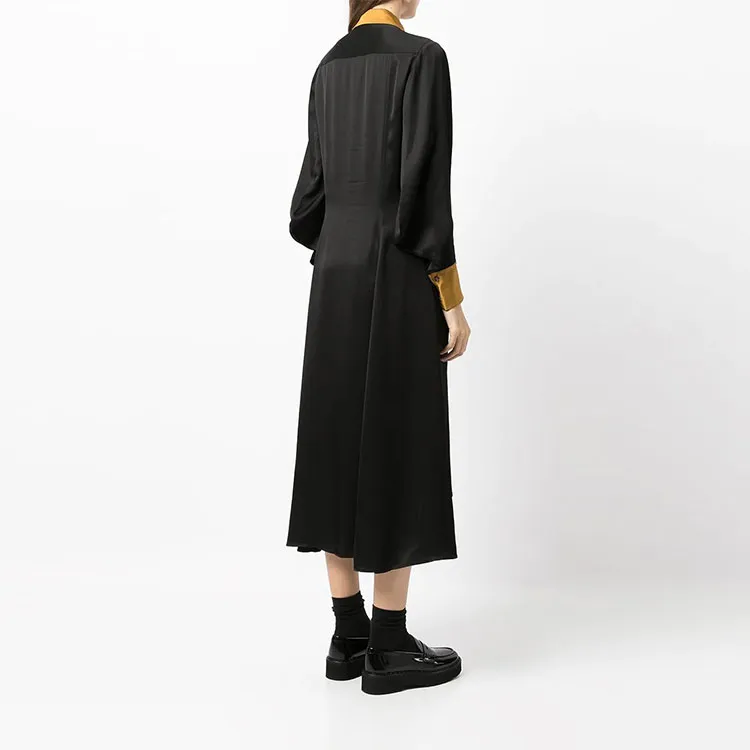 Paul Smith Long-Sleeved Dresses Women's Black-2