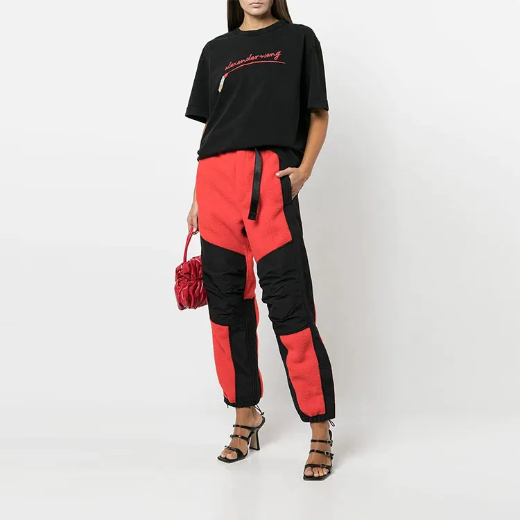 Alexander Wang Knitted Sweatpants Unisex Orange-1