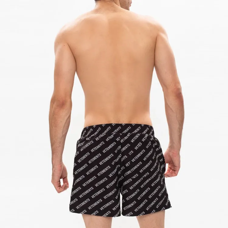 Vetements All Over Logo Swimshorts-3
