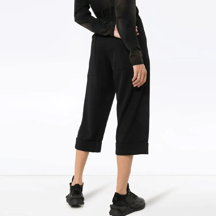 Y 3 Casual Pants Women's Black-1