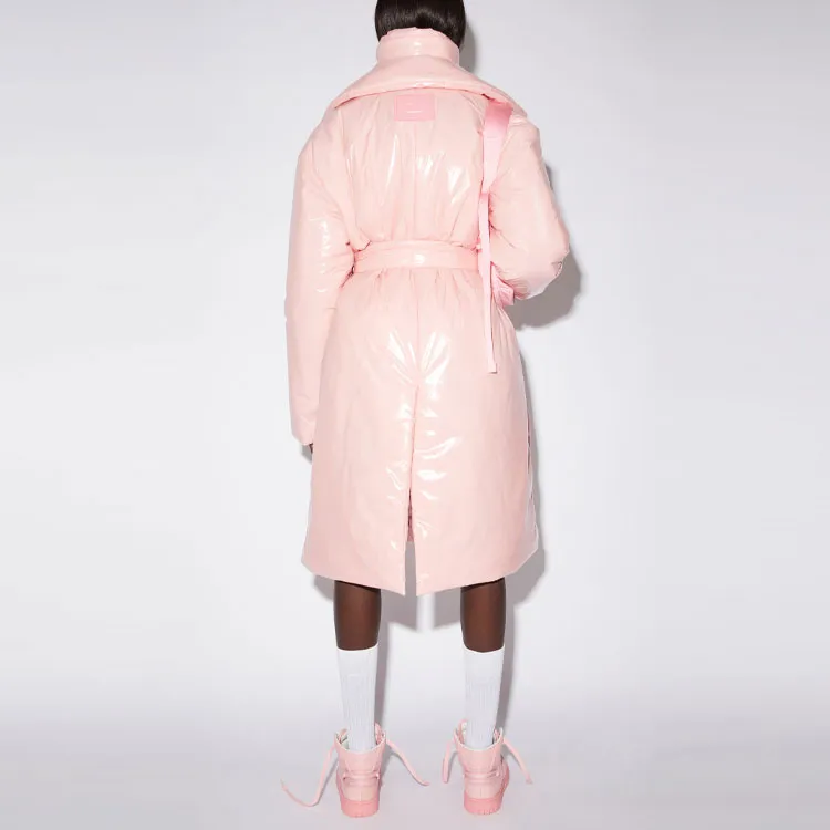 Acne Studios FW21 Puffer Jacket Unisex Pink-2