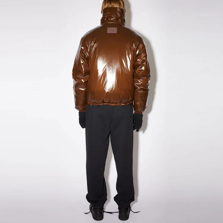 Acne Studios FW21 Puffer Jacket Unisex Brown-2