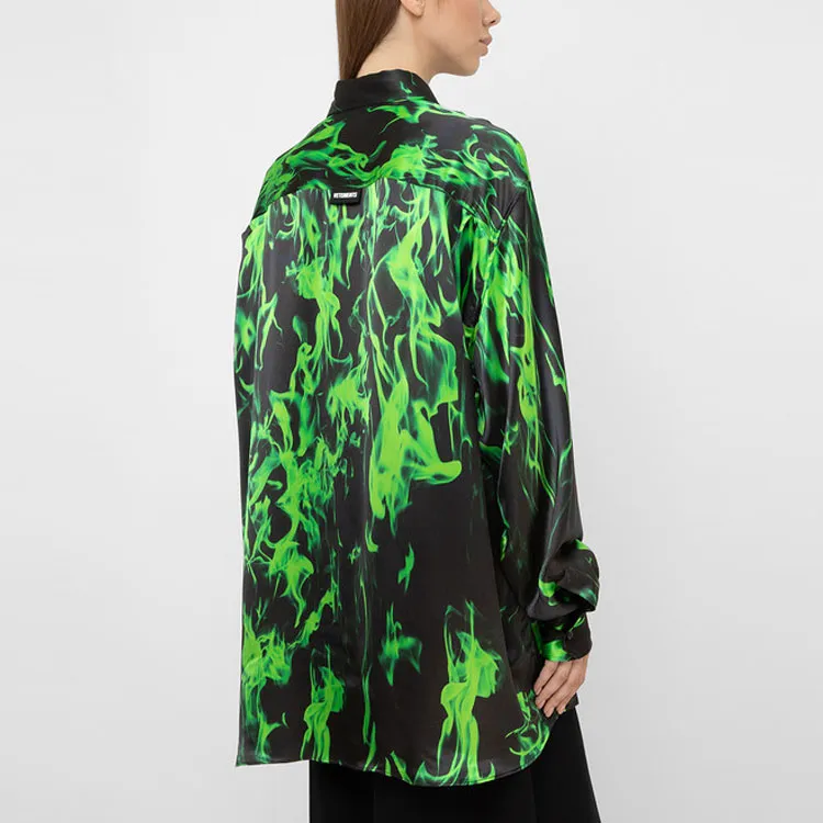 Vetements Shirts Women's Green-3