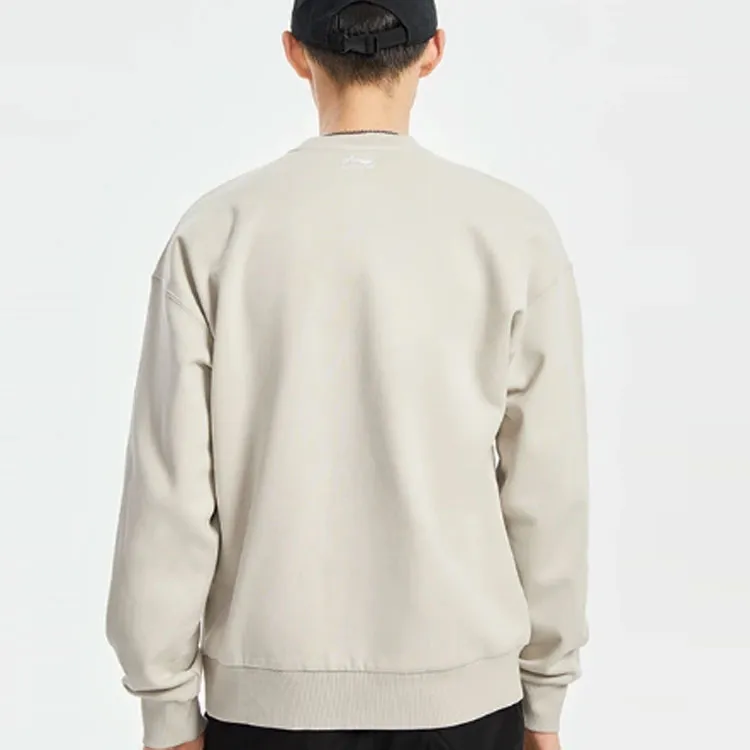 LINING Sports Fashion Collection Sweatshirts Men Seed Yellow Gray-5