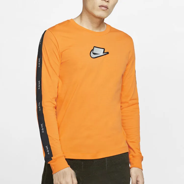 Nike Set in Sleeve T Shirt Men's Yellow-4