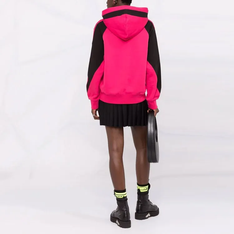 Moncler Inlay Hoodie Sweatshirt 'Pink'-2