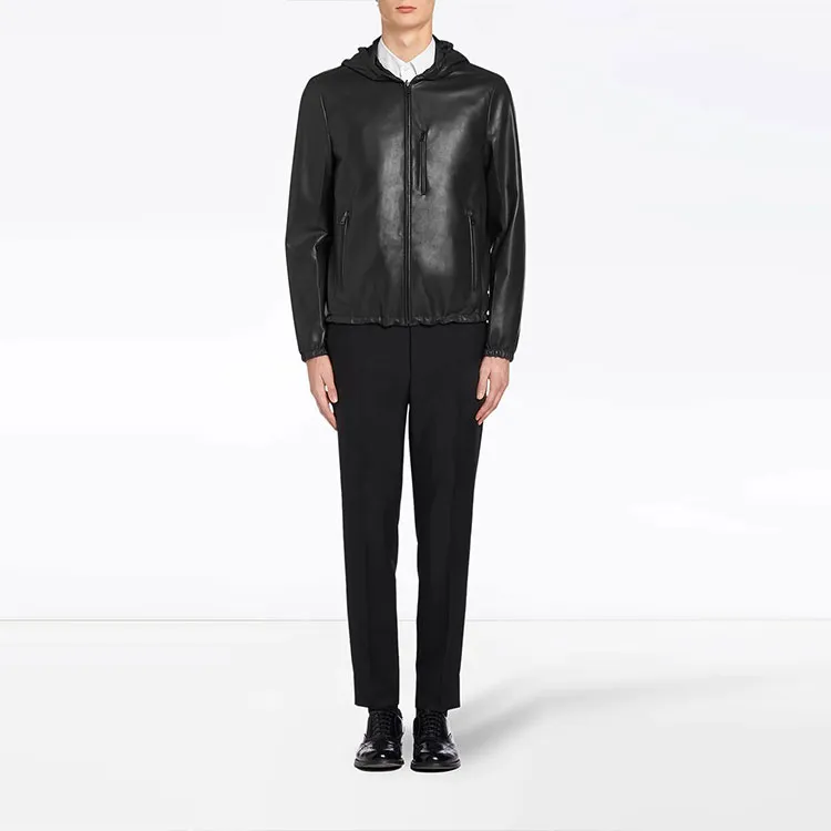 PRADA Reversible Leather Jacket-1