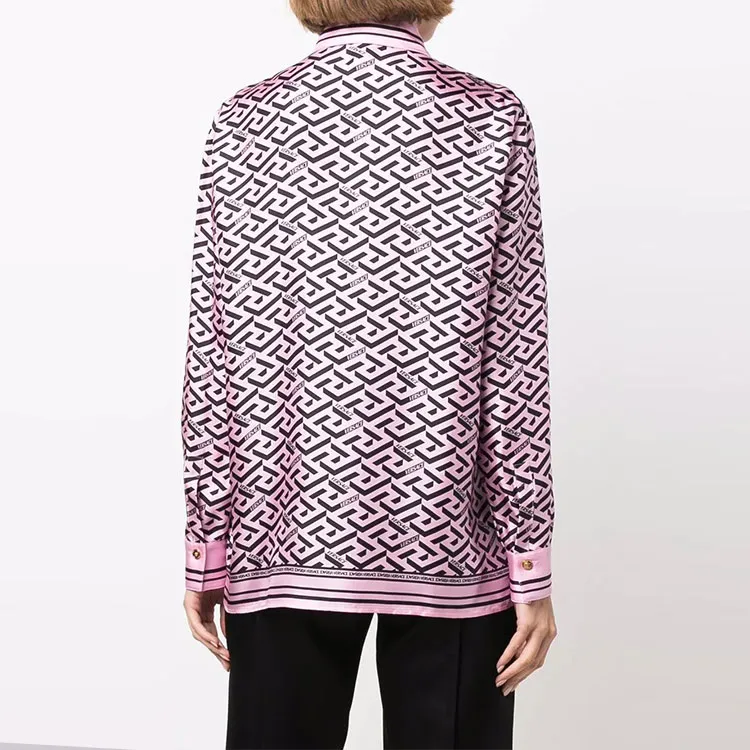 VERSACE Shirts Women's Pink-2