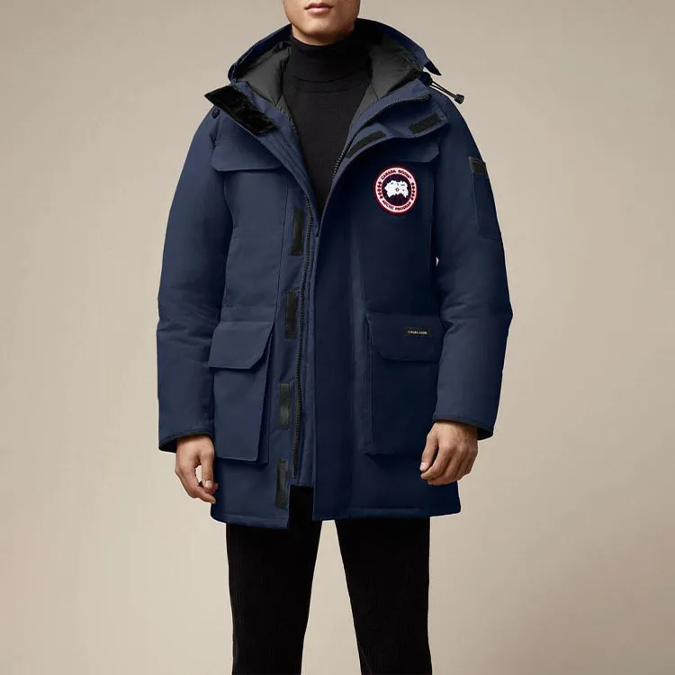 Canada Goose Down Jacket Men's Blue-5