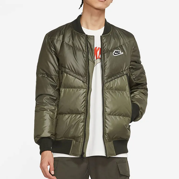 Nike Down Jackets Men Green-2