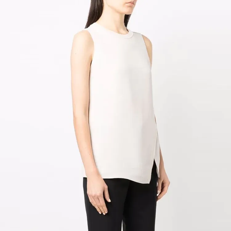 THEORY Silk Sleeveless vest-3