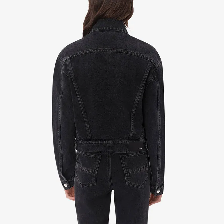 AMIRI Core Trucker Jacket 'Black'-2