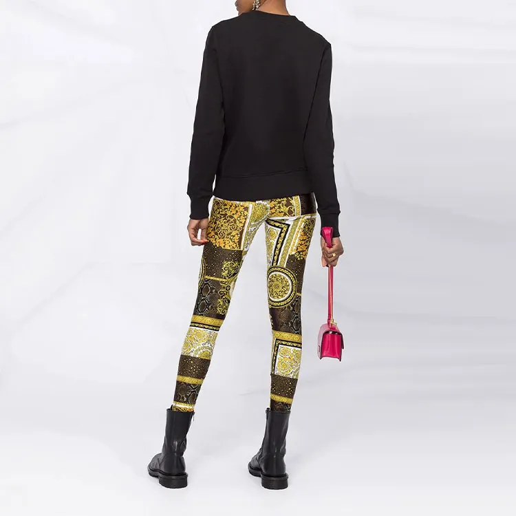 VERSACE JEANS COUTURE Sweatshirts Women's Black-2