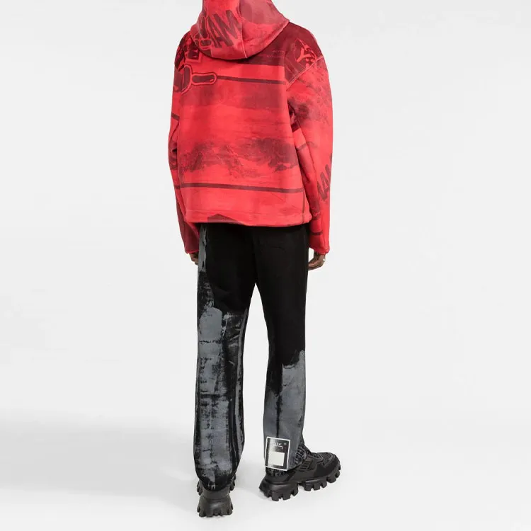 Y 3 Sweatshirts Men Orange Red-2