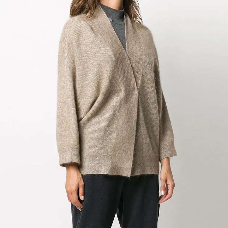 Brunello Cucinelli Loose Fit Sweater Women's Brown-3