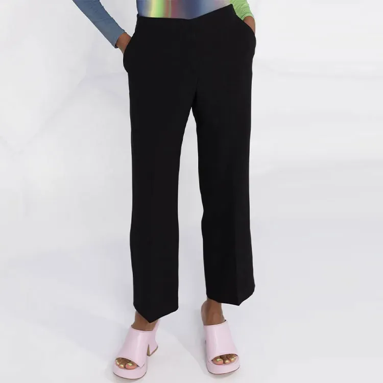VERSACE Mid Rise Tailored Trousers-3