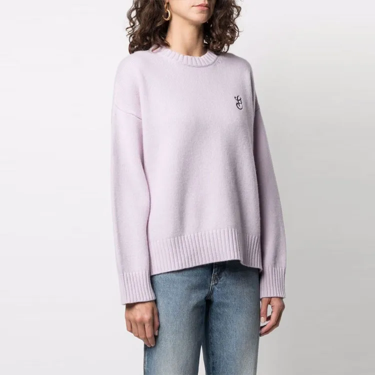 GANNI Sweaters Women's Purple-3