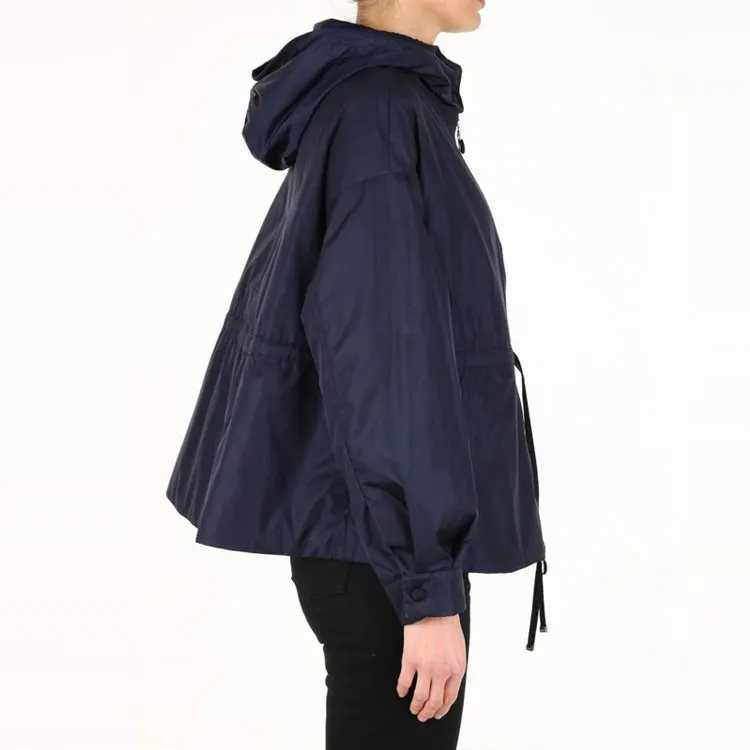 Moncler Meretz Full Zip Waistband Jacket 'Navy'-6