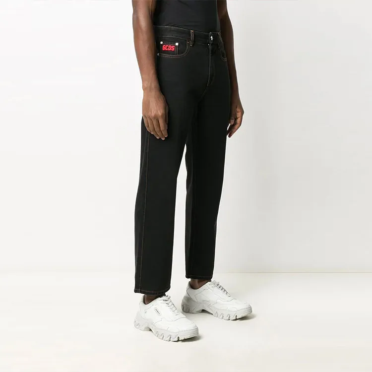 GCDS Jeans Men Black-3