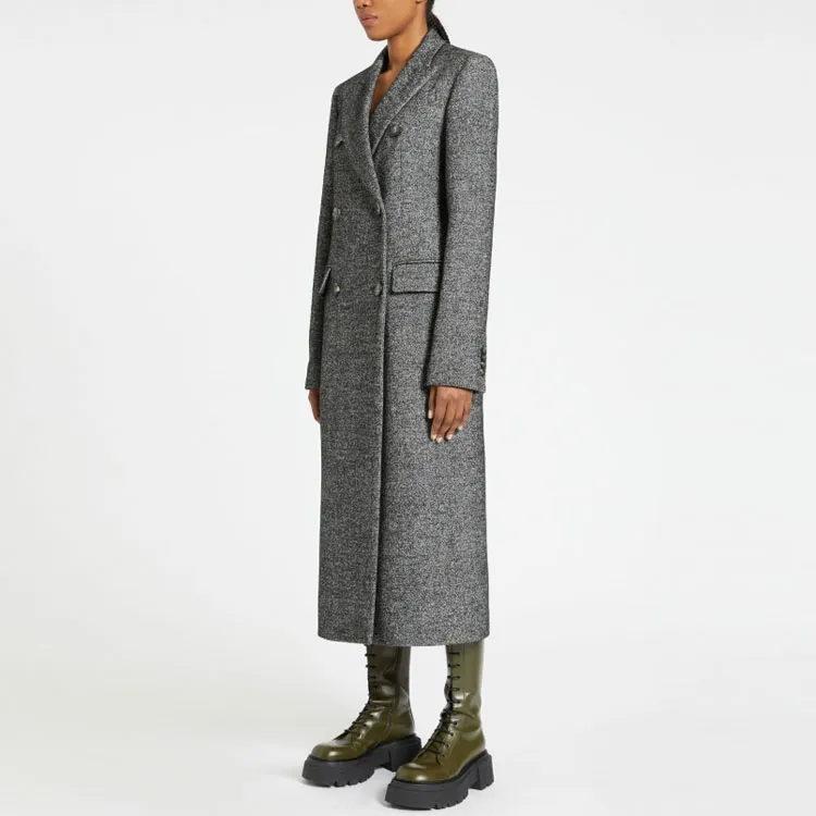 SportMax Coats Women's Gray-3