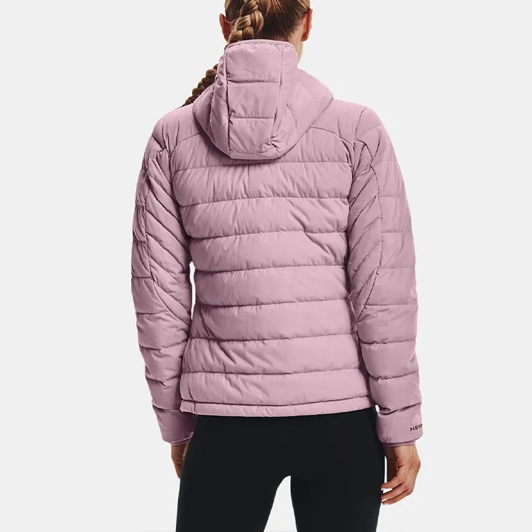 Under Armour Down Jacket Women's Pink Hibiscus-4