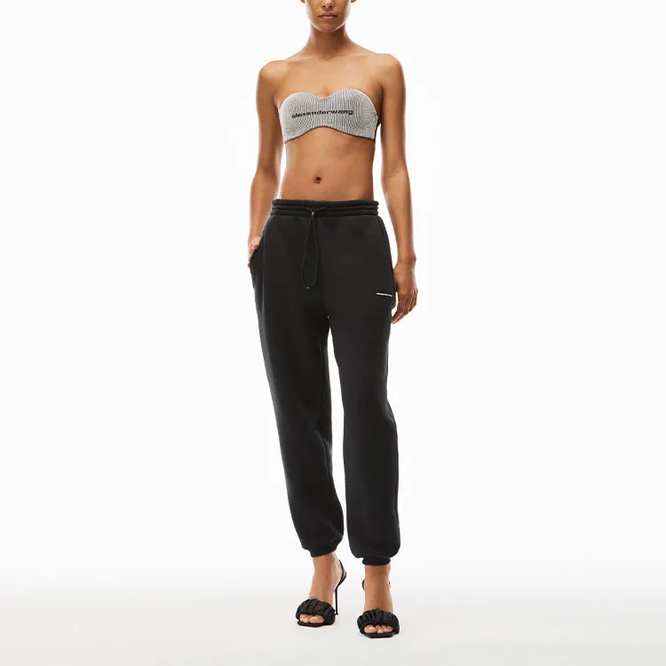 Alexander Wang Knitted Sweatpants Unisex Black-3