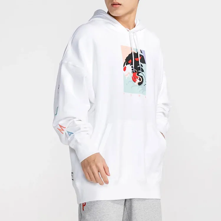 PUMA Sweatshirts Men White-4
