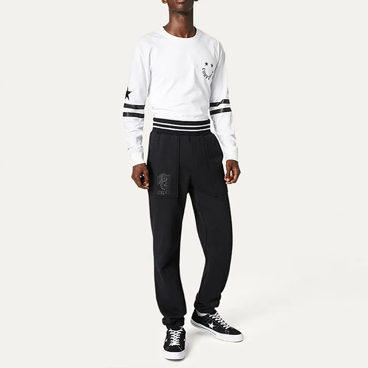 Converse Knitted Sweatpants Men Black-4